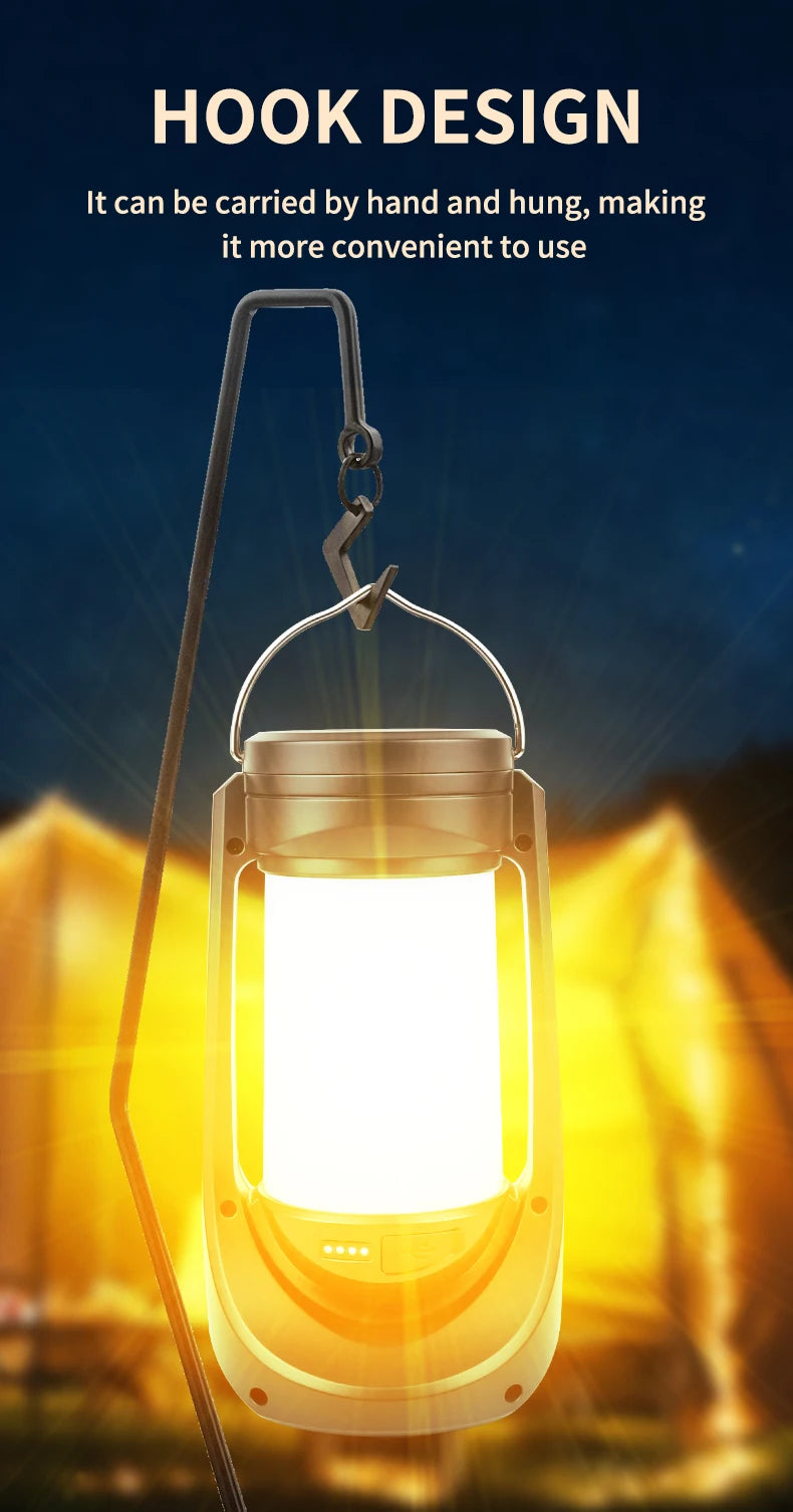 New multi-functional LED camping light