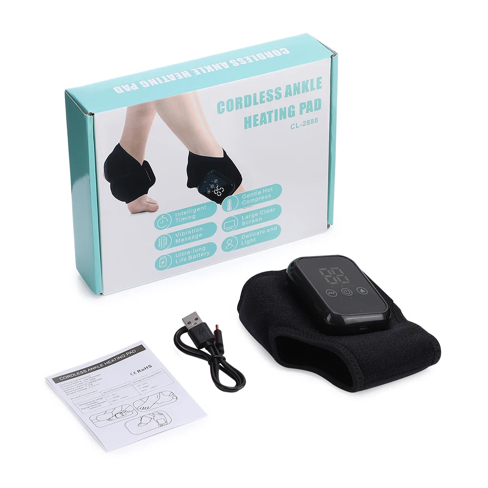 Electric foot and hand massager can vibrate