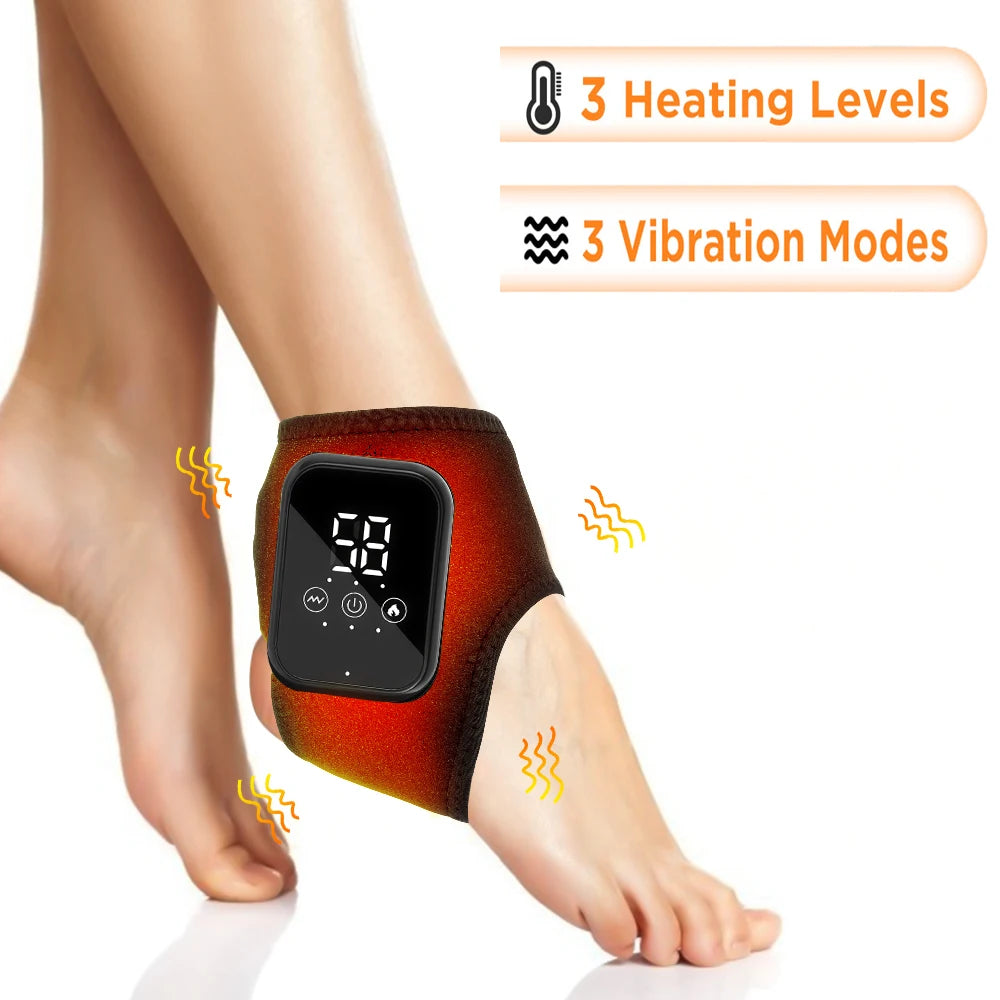 Electric foot and hand massager can vibrate