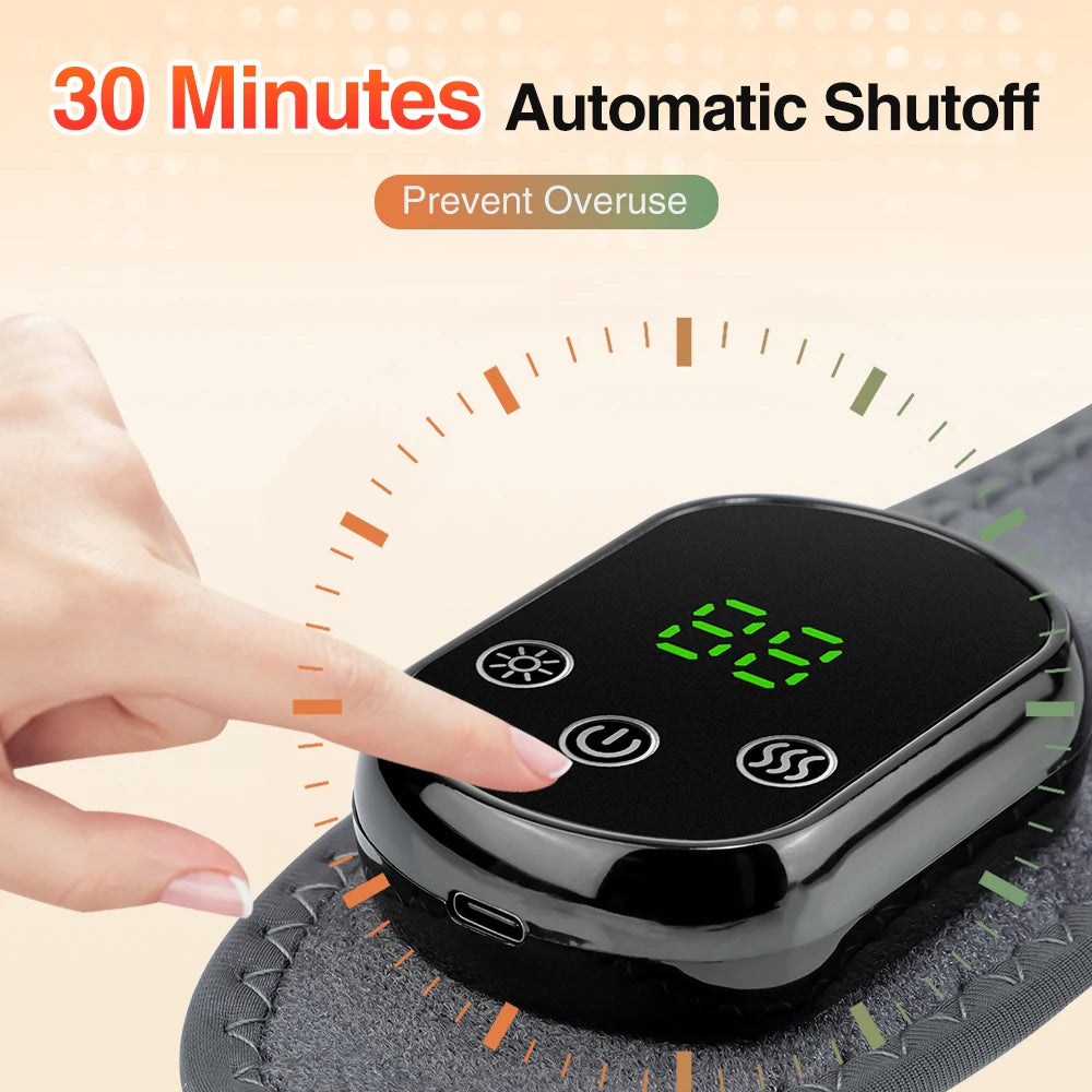 Electric foot and hand massager can vibrate