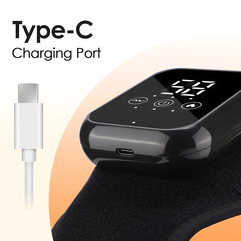 Electric foot and hand massager can vibrate