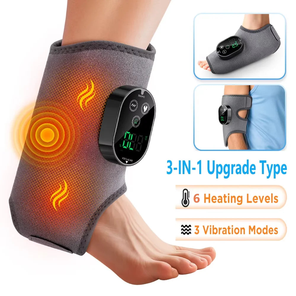 Electric foot and hand massager can vibrate