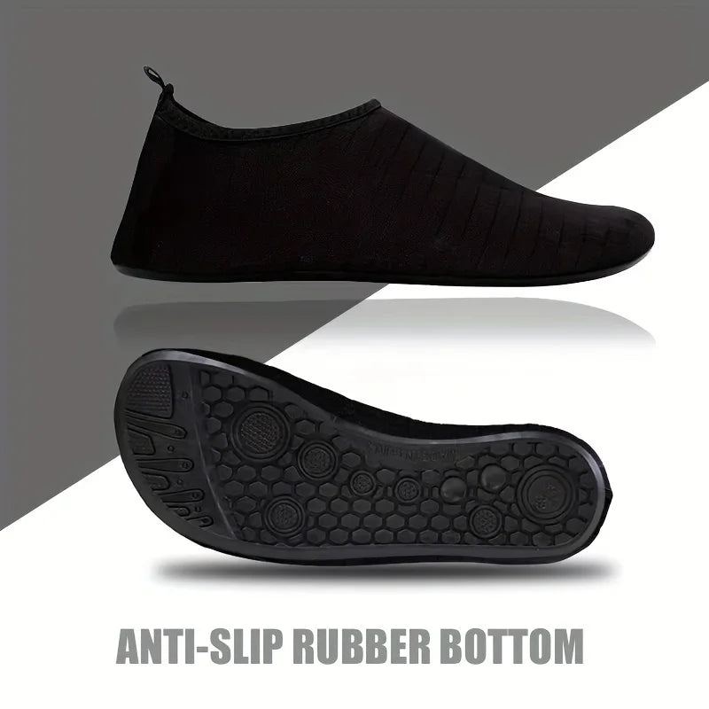 1 Pair Water Shoes Women Barefoot Socks Anti-Slip Quick-Dry Men Beach Swim Water Sports Shoes