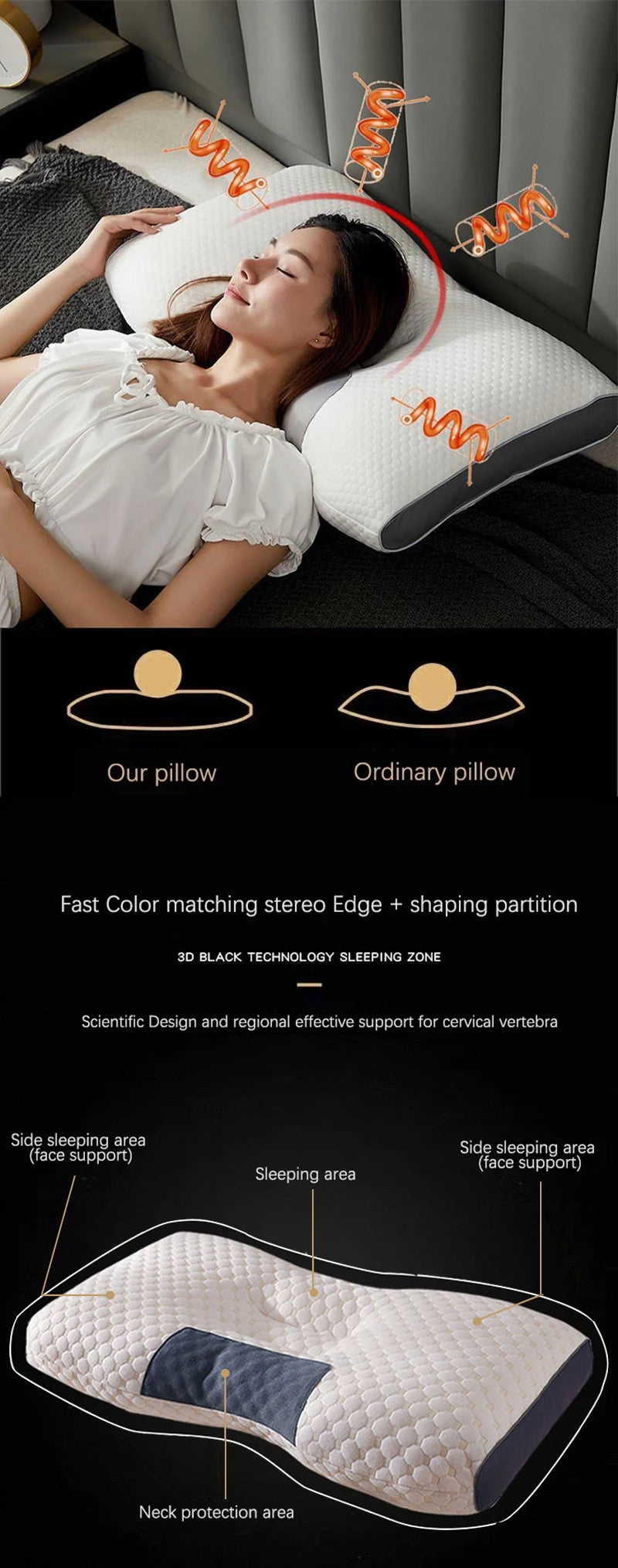 Neck Pillow Help Sleep And Protect
