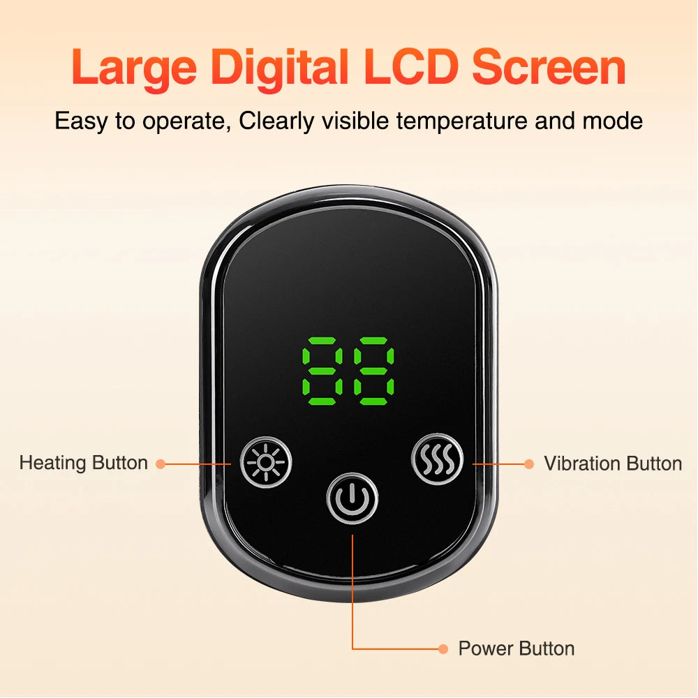 Electric foot and hand massager can vibrate