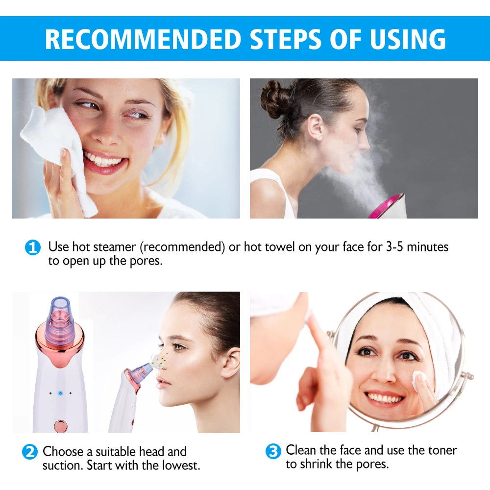 Electric Vacuum Blackhead Removal