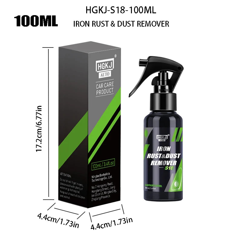 HGKJ Car Paint & Wheel Iron Particles