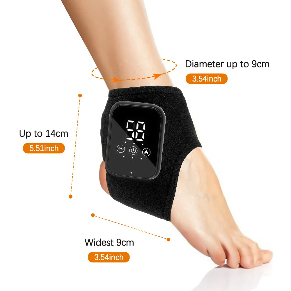 Electric foot and hand massager can vibrate