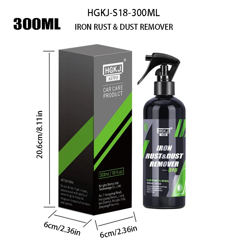 HGKJ Car Paint & Wheel Iron Particles