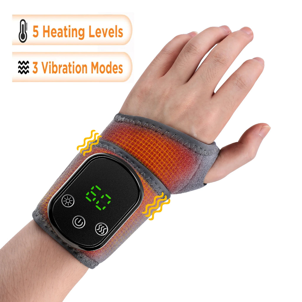 Electric foot and hand massager can vibrate