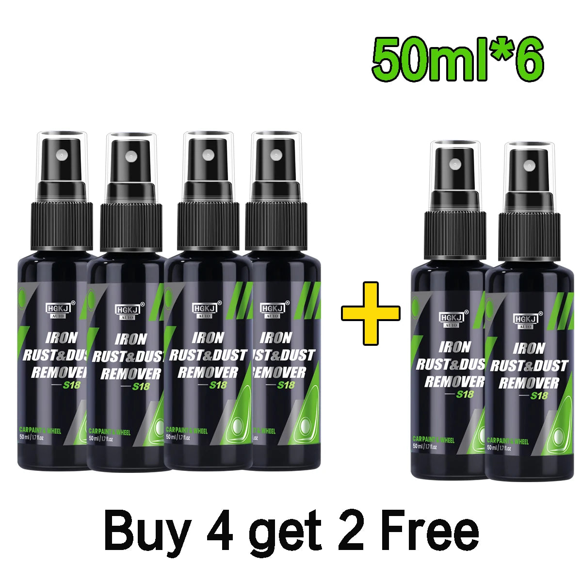 HGKJ Car Paint & Wheel Iron Particles